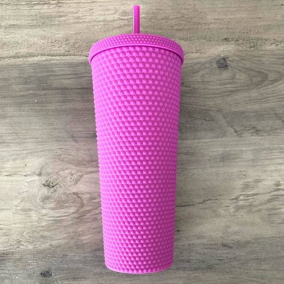 STARBUCKS Matte Purple Studded Tumbler Cup Bling Cup Taiwan - Picture 4 of 8